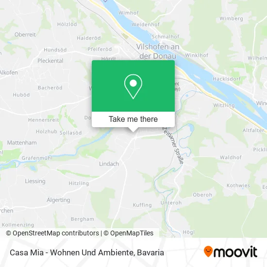 Карта Casa Mia - Wohnen Und Ambiente