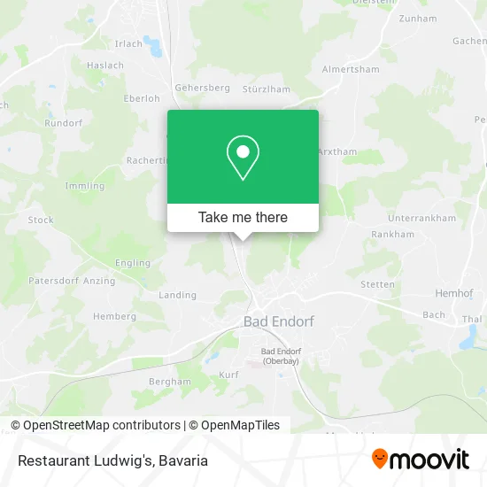Карта Restaurant Ludwig's