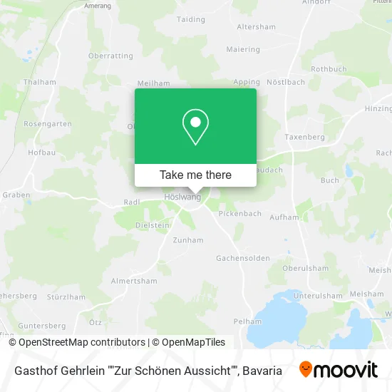 Карта Gasthof Gehrlein ""Zur Schönen Aussicht""