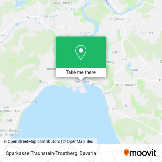 Карта Sparkasse Traunstein-Trostberg