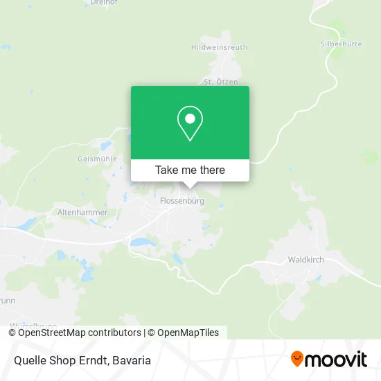 Карта Quelle Shop Erndt