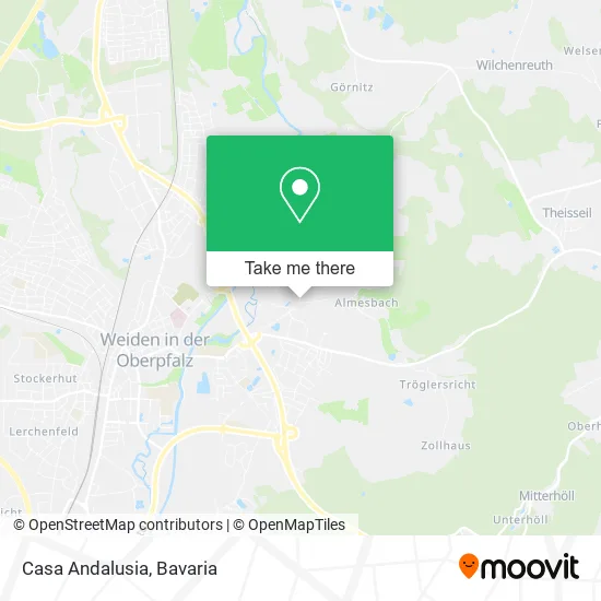 Карта Casa Andalusia