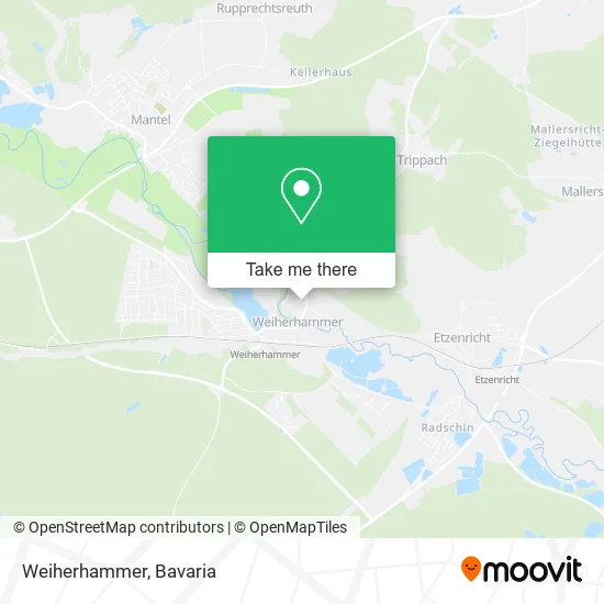 Карта Weiherhammer