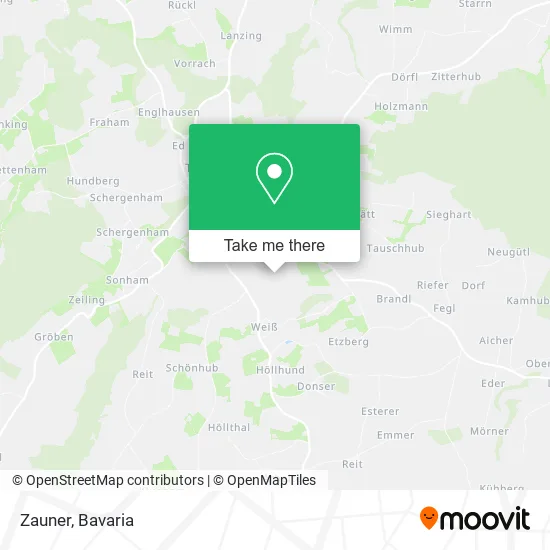 Карта Zauner