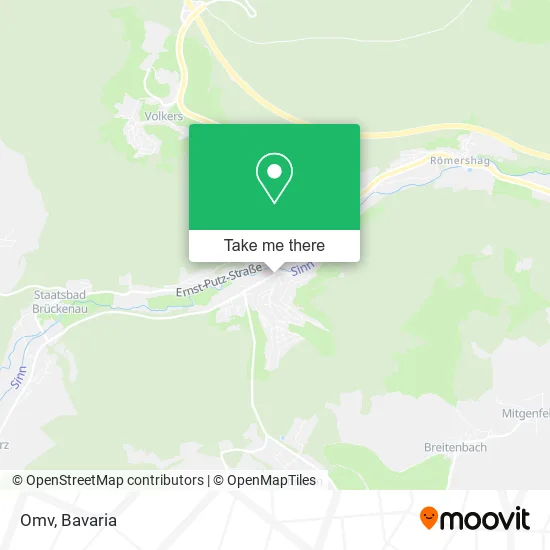 Карта Omv