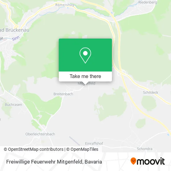 Карта Freiwillige Feuerwehr Mitgenfeld