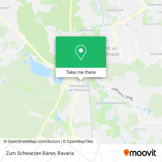 Карта Zum Schwarzen Bären