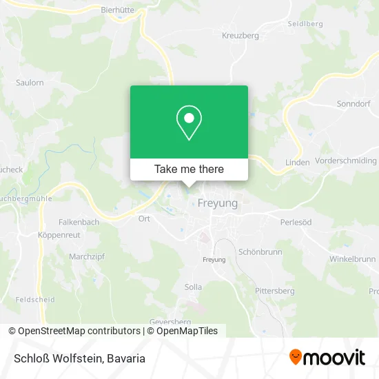 Карта Schloß Wolfstein
