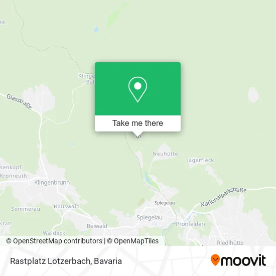 Карта Rastplatz Lotzerbach