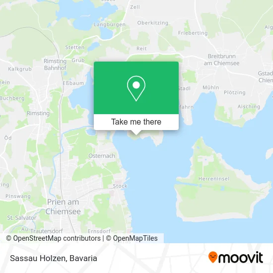 Карта Sassau Holzen