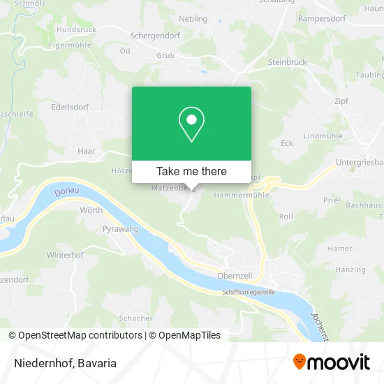 Карта Niedernhof