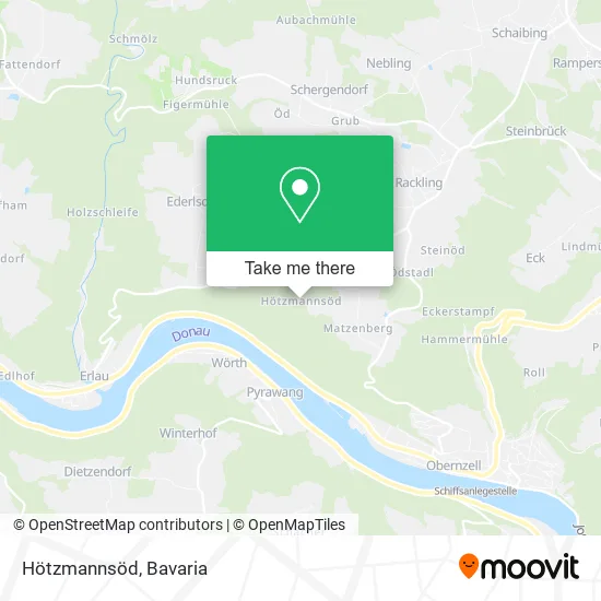 Карта Hötzmannsöd