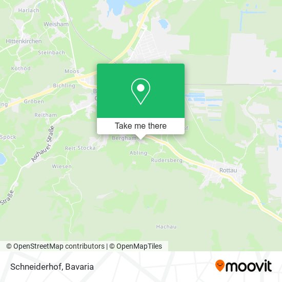 Schneiderhof map