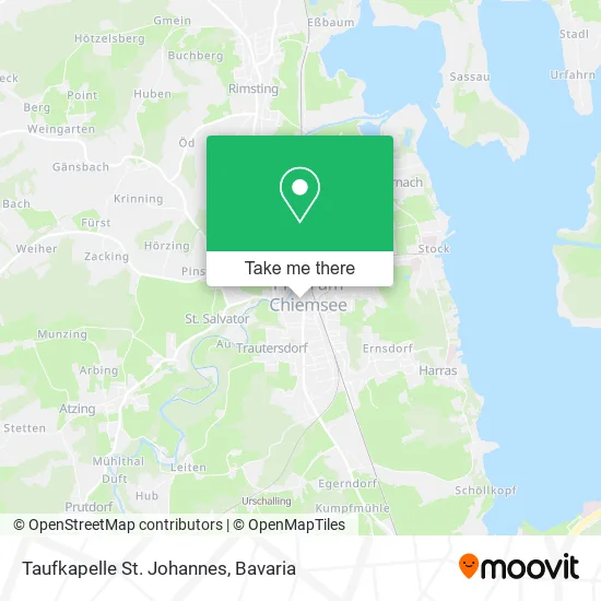 Карта Taufkapelle St. Johannes
