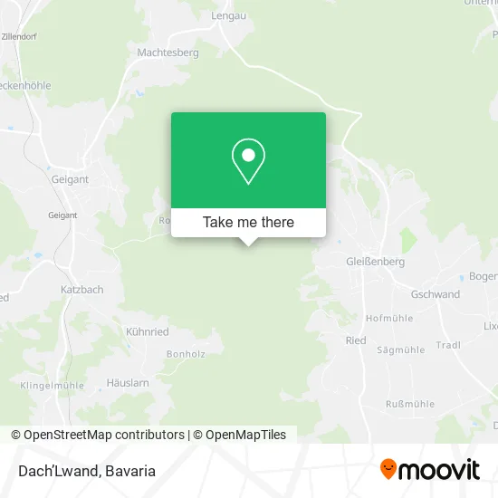 Карта Dach’Lwand