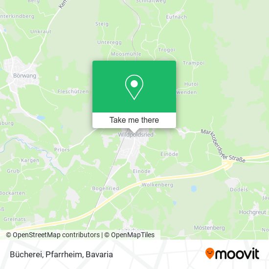 Bücherei, Pfarrheim map