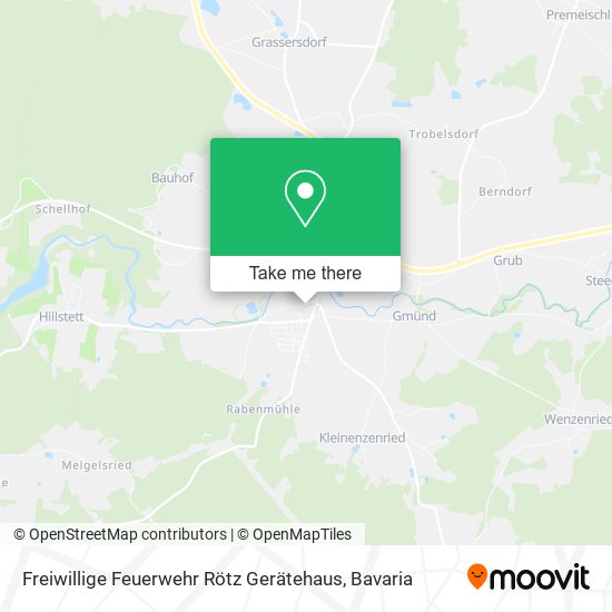 Freiwillige Feuerwehr Rötz Gerätehaus map
