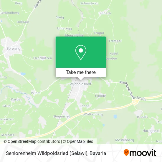 Карта Seniorenheim Wildpoldsried (Selawi)