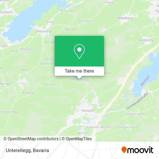 Карта Unterellegg