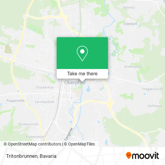 Карта Tritonbrunnen