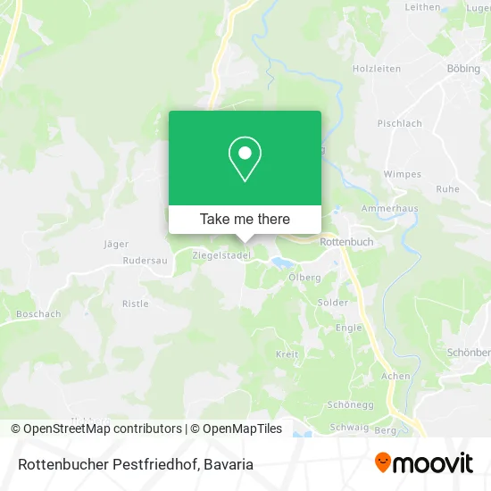 Карта Rottenbucher Pestfriedhof