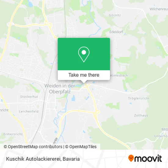 Карта Kuschik Autolackiererei