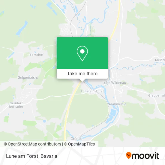 Карта Luhe am Forst