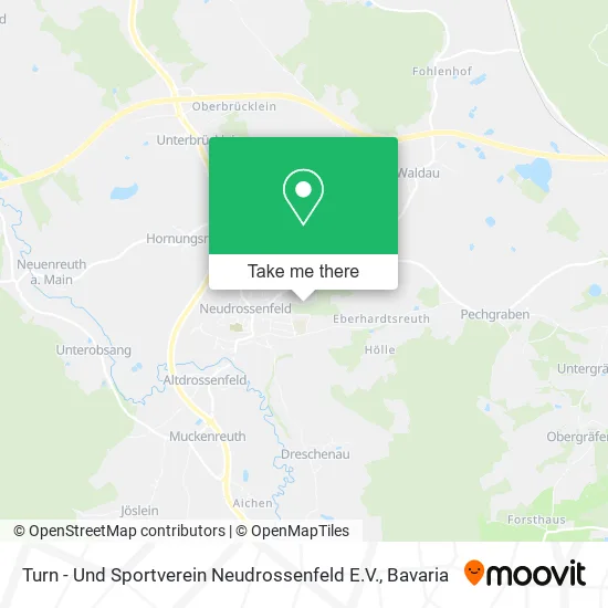 Карта Turn - Und Sportverein Neudrossenfeld E.V.