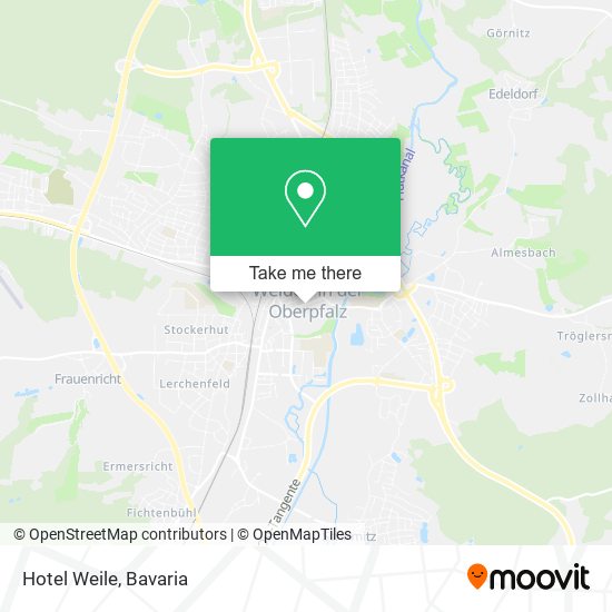 Hotel Weile map