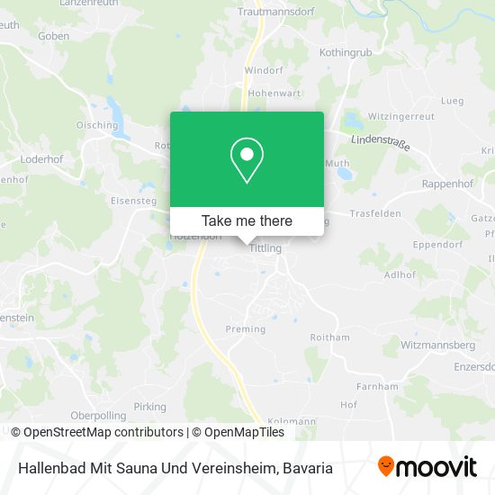 Hallenbad Mit Sauna Und Vereinsheim map