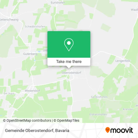 Карта Gemeinde Oberostendorf