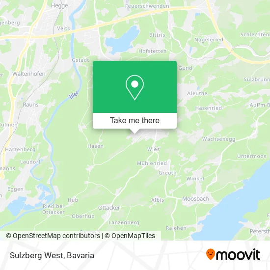 Карта Sulzberg West