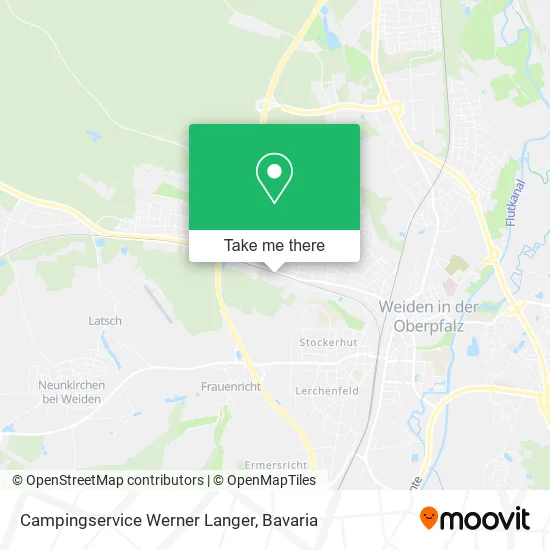 Карта Campingservice Werner Langer