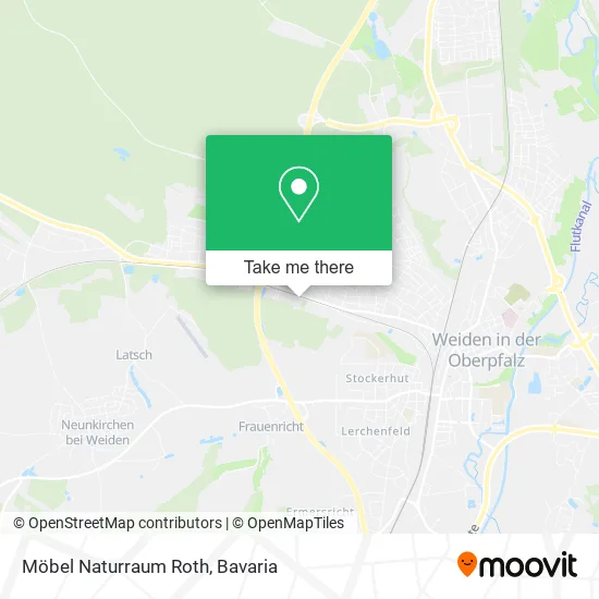 Карта Möbel Naturraum Roth