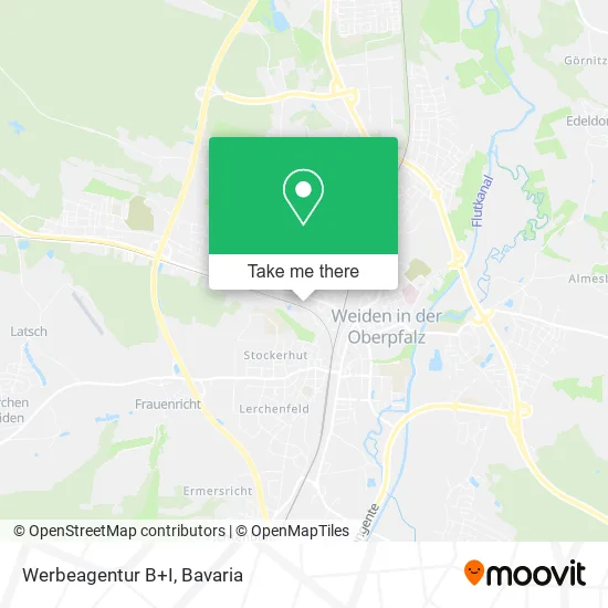 Карта Werbeagentur B+I