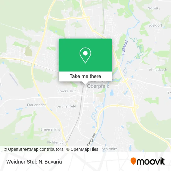 Карта Weidner Stub'N