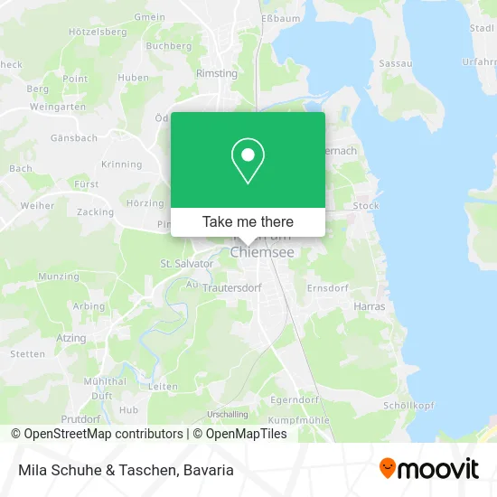 Карта Mila Schuhe & Taschen