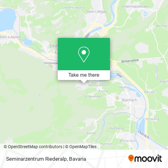 Seminarzentrum Riederalp map