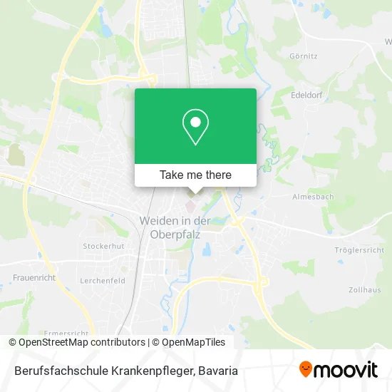 Карта Berufsfachschule Krankenpfleger