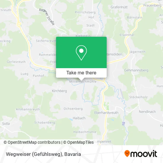 Карта Wegweiser (Gefühlsweg)