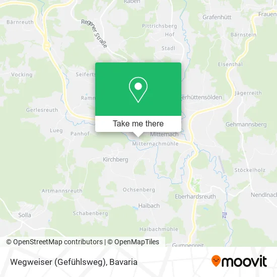 Карта Wegweiser (Gefühlsweg)