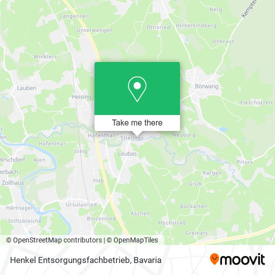 Henkel Entsorgungsfachbetrieb map