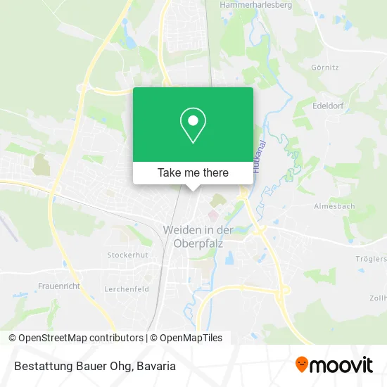Карта Bestattung Bauer Ohg