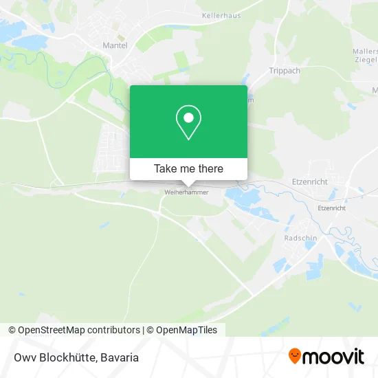 Карта Owv Blockhütte