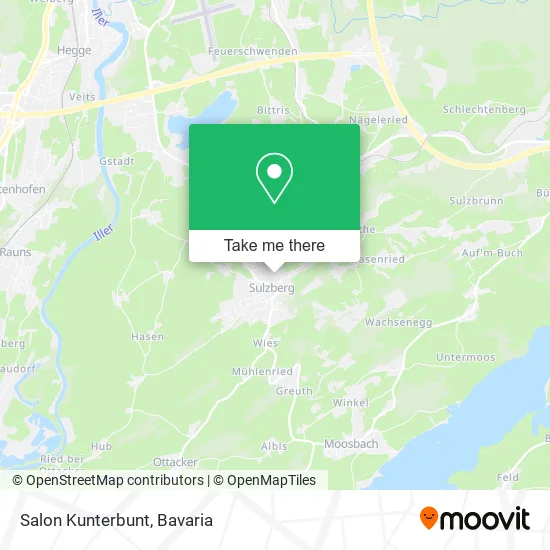 Карта Salon Kunterbunt