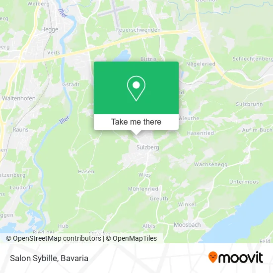 Карта Salon Sybille