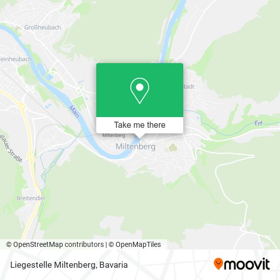 Liegestelle Miltenberg map