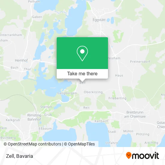 Карта Zell