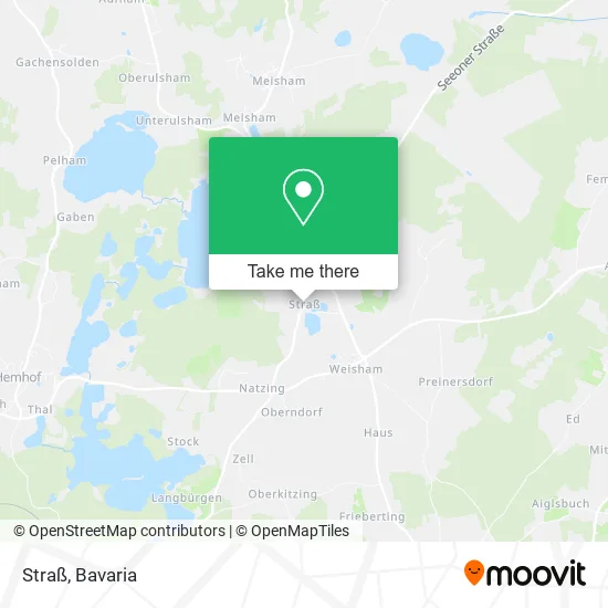 Straß map