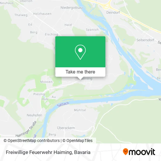 Карта Freiwillige Feuerwehr Haiming